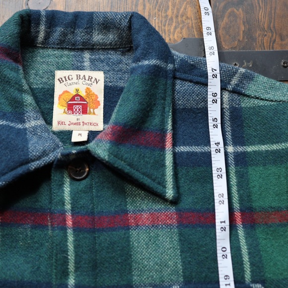 KIEL JAMES PATRICK MENS WOOL SHIRT - Picture 8 of 8